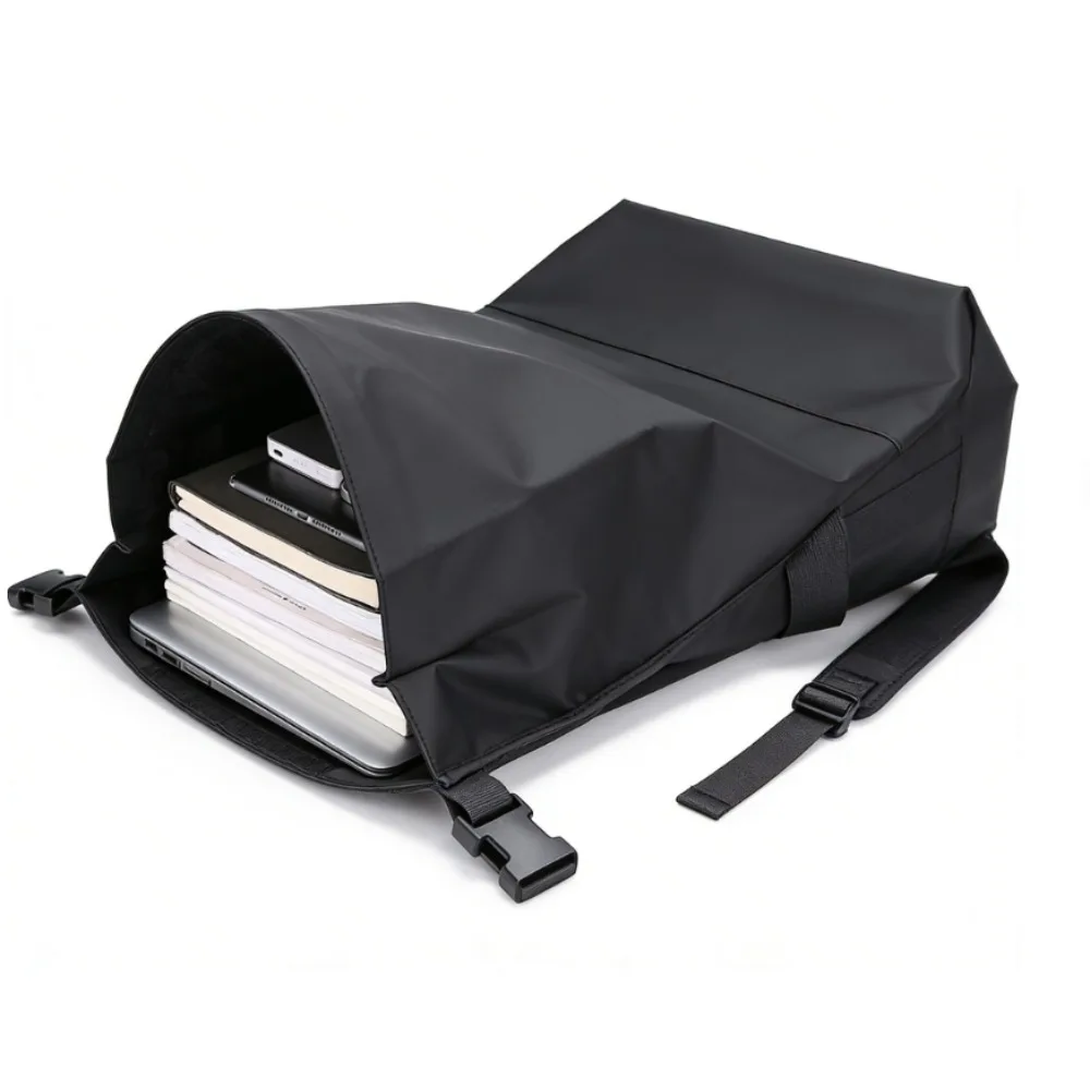 Large Capacity Men Backpack Stylish Business Commuter Roll Top Laptop Bag for Travel Work School
Large Capacity Men Backpack Stylish Business Commuter Roll Top Laptop Bag for Travel Work School