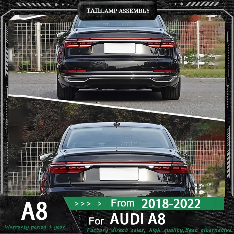For 18-22 Audi A8 through the tail light assembly D5 modified new scanning LED running lights flow light Taillights Accessories
For 18-22 Audi A8 through the tail light assembly D5 modified new scanning LED running lights flow light Taillights Accessories