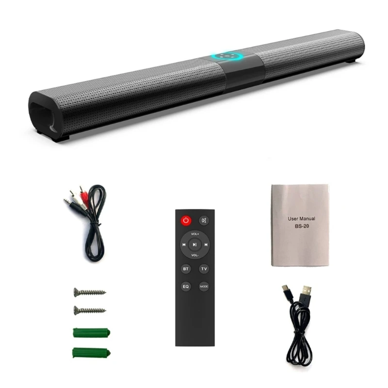 U55B Dynamic Soundbar with Advanced Bluetooth-compatible 5.0 Chip & Flexible Wall Mount Designs Wireless Partys Speaker for Home
U55B Dynamic Soundbar with Advanced Bluetooth-compatible 5.0 Chip & Flexible Wall Mount Designs Wireless Partys Speaker for Home