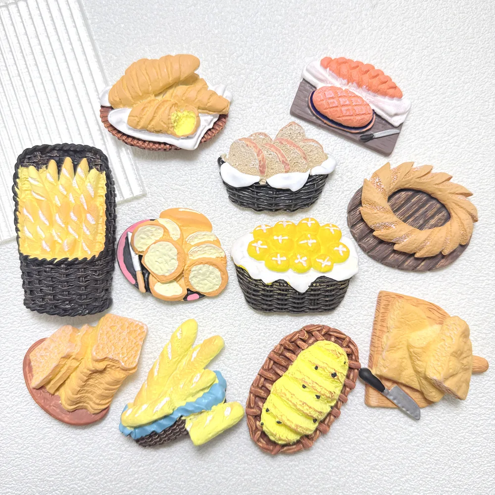 High-Quality Resin DIY Miniature Bread Charms Cute Flatback Simulation Toys for Dollhouse Car Interior Home Decor Creative Gift
High-Quality Resin DIY Miniature Bread Charms Cute Flatback Simulation Toys for Dollhouse Car Interior Home Decor Creative Gift