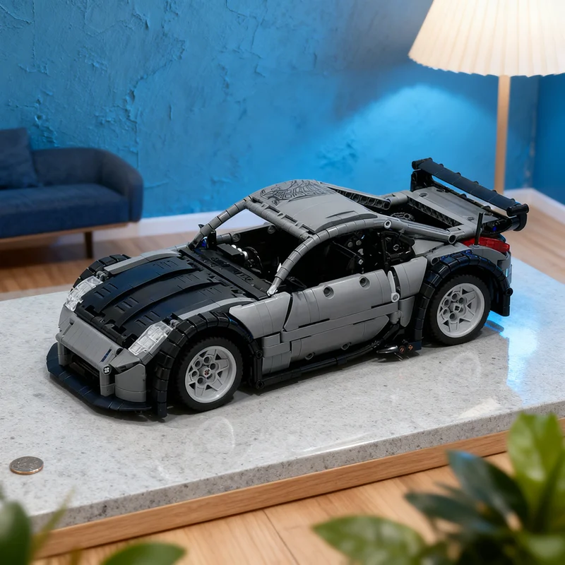 1329pcs MOC DK S Nissan 350Z 1 12 Technical Model Building Blocks Construction Christmas Gifts Toy Creative DIY Idea Kids Toys
1329pcs MOC DK S Nissan 350Z 1 12 Technical Model Building Blocks Construction Christmas Gifts Toy Creative DIY Idea Kids Toys