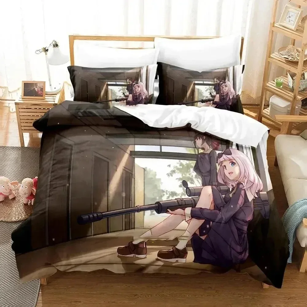 Luxury New 3D Print Anime Kaguya-Sama Love Is War Bedding Set Duvet Cover Bed Set Quilt Cover Pillowcase king Queen Size Boys
Luxury New 3D Print Anime Kaguya-Sama Love Is War Bedding Set Duvet Cover Bed Set Quilt Cover Pillowcase king Queen Size Boys