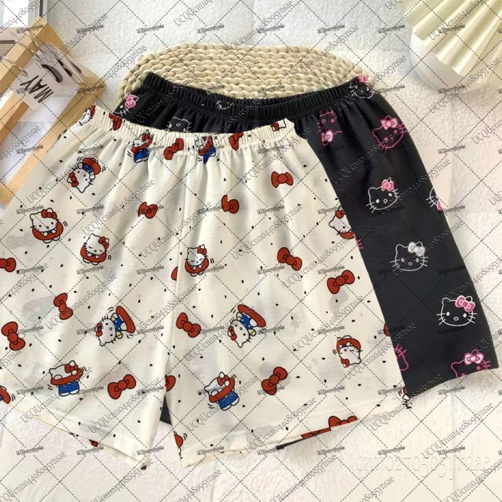 Sanrio Hello Kitty пижамные штаны аниме летние пляжные короткие свободные тонкие стильные повседневные шорты пижамы для пар с героями мультфильмов короткие штаны
Sanrio Hello Kitty пижамные штаны аниме летние пляжные короткие свободные тонкие стильные повседневные шорты пижамы для пар с героями мультфильмов короткие штаны