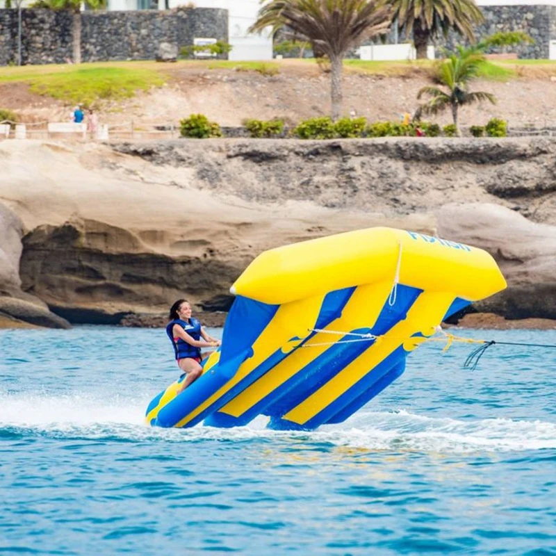 Популярное надувное игровое оборудование в соленой воде. Прокат буксируемой лодки. Водные виды спорта с рыбой.
Популярное надувное игровое оборудование в соленой воде. Прокат буксируемой лодки. Водные виды спорта с рыбой.