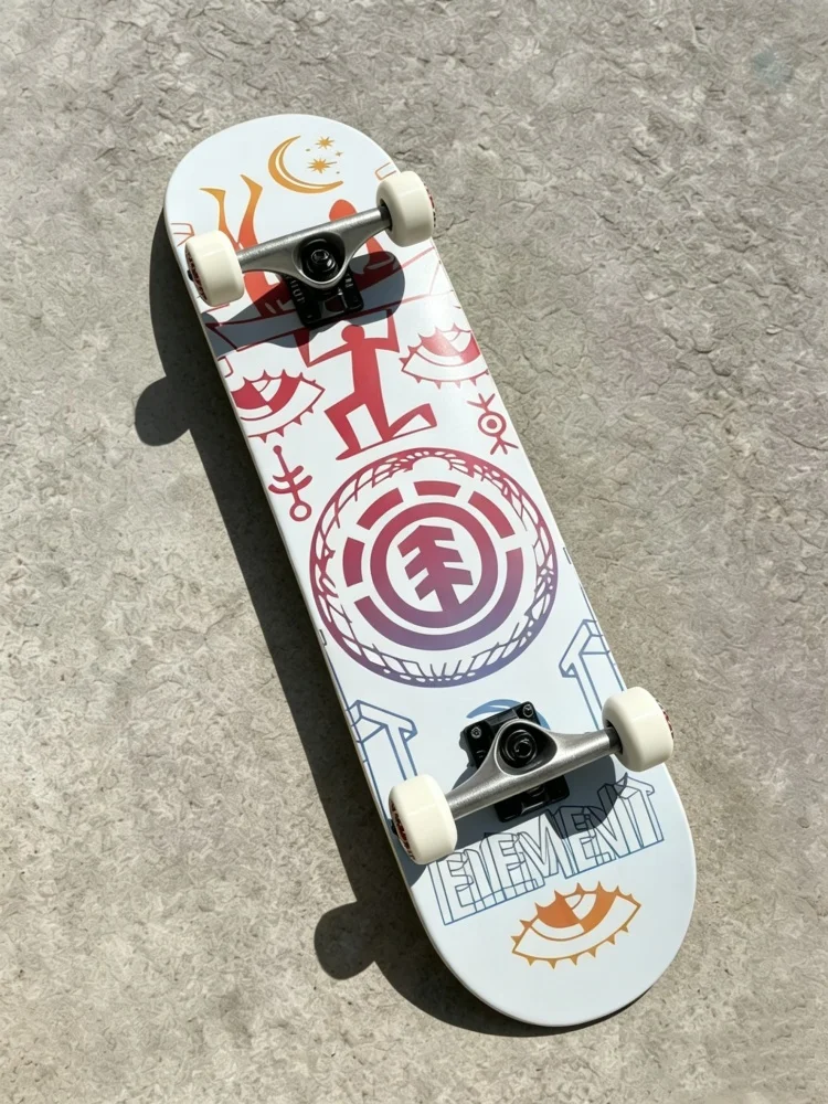 Brand Discount Element Skateboard 8 Inch Maple Double Concave Deck Adult Skateboard Street Skateboard Aluminum Trucks Skateboard
Brand Discount Element Skateboard 8 Inch Maple Double Concave Deck Adult Skateboard Street Skateboard Aluminum Trucks Skateboard