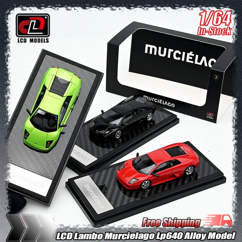 In Stock Lcd 1:64 Scale Lambo Murcielago Lp640 Diecast Alloy Car Model Finished Collectible For Diecast Collection Hobbyists Toy
In Stock Lcd 1:64 Scale Lambo Murcielago Lp640 Diecast Alloy Car Model Finished Collectible For Diecast Collection Hobbyists Toy