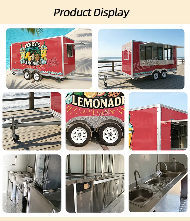 Mobile Fast Food Trailers for Sale Multi-Functional Design for Outdoor Food Business Operations
Mobile Fast Food Trailers for Sale Multi-Functional Design for Outdoor Food Business Operations