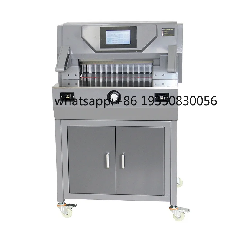 WD-500V9 A3+ Electric 90mm Thickness Paper Guillotine Cutter
WD-500V9 A3+ Electric 90mm Thickness Paper Guillotine Cutter