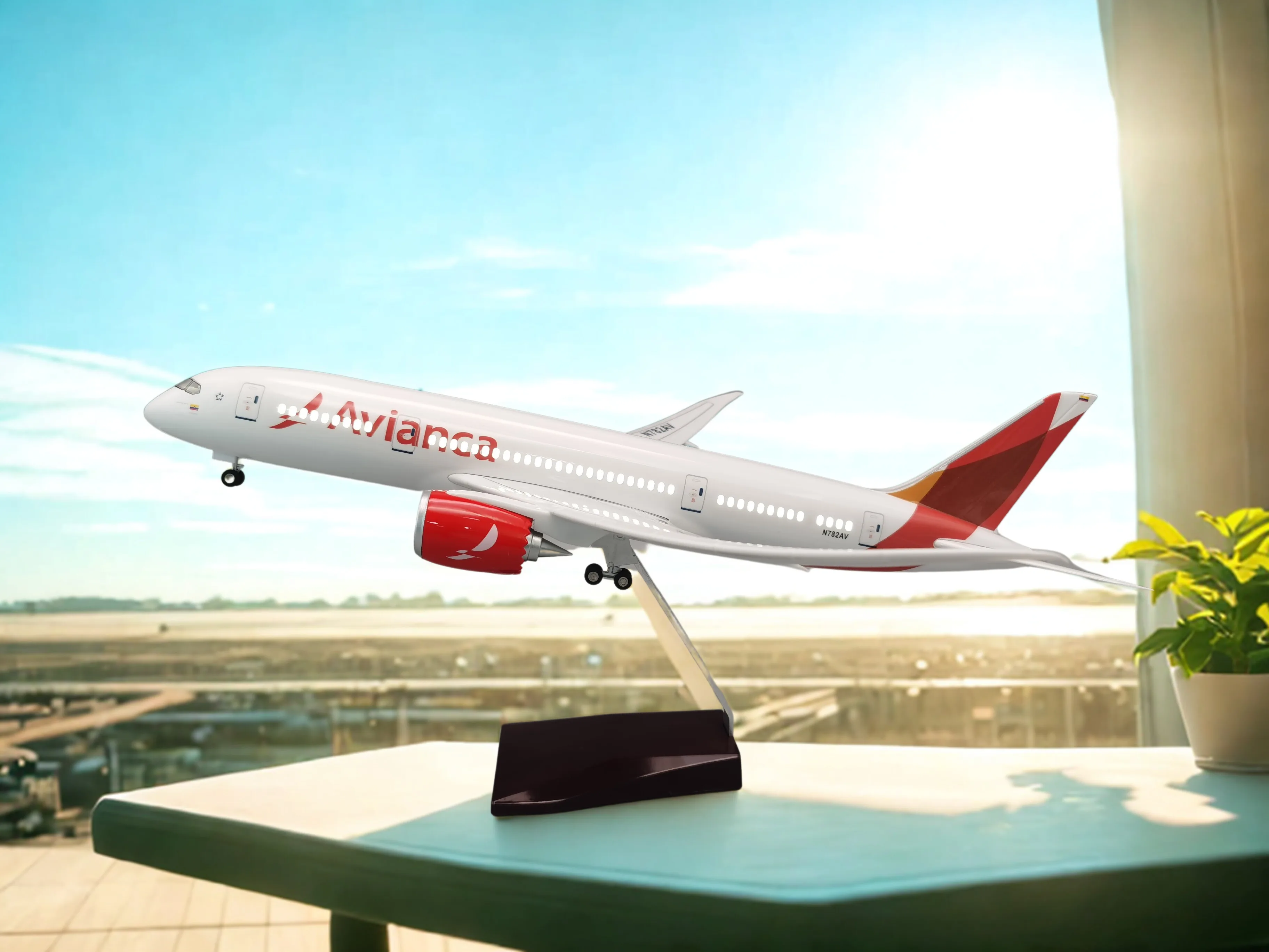 47CM Columbia Airlines boeing 787 Aircraft Model Avianca B787 Collection Plane Kids Toys For Boys Display Gifts
47CM Columbia Airlines boeing 787 Aircraft Model Avianca B787 Collection Plane Kids Toys For Boys Display Gifts