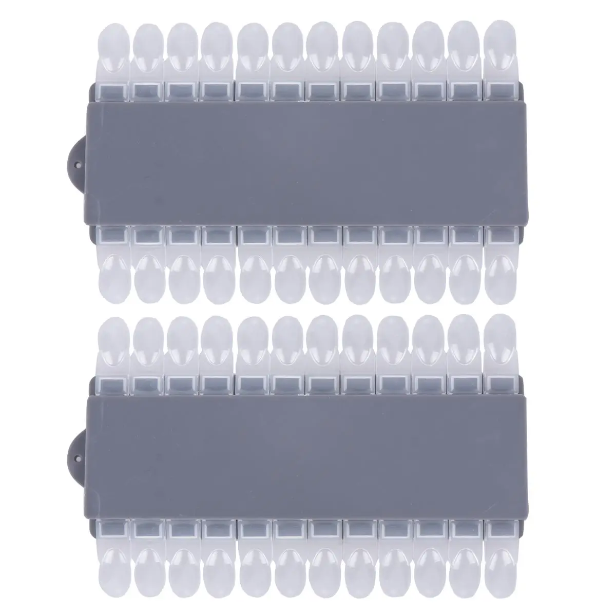 2PCS Nail Color Show Cards Premium Material Durable Lightweight Manicure Display Grey Detachable MultiColor Salon Use
2PCS Nail Color Show Cards Premium Material Durable Lightweight Manicure Display Grey Detachable MultiColor Salon Use