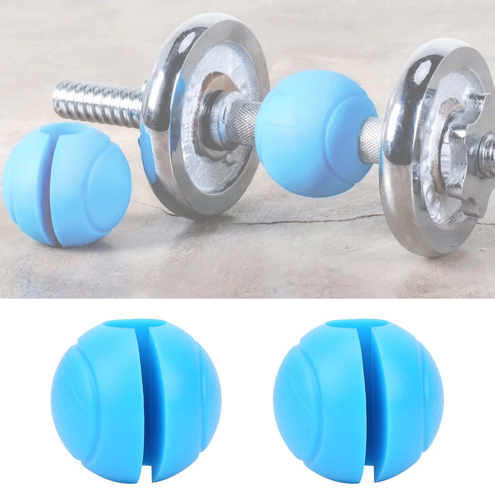 2pcs Barbell Grips Round Thick Silicone Dumbbell Adapter Balls Barbell Grip Hand Wrap Ball
2pcs Barbell Grips Round Thick Silicone Dumbbell Adapter Balls Barbell Grip Hand Wrap Ball