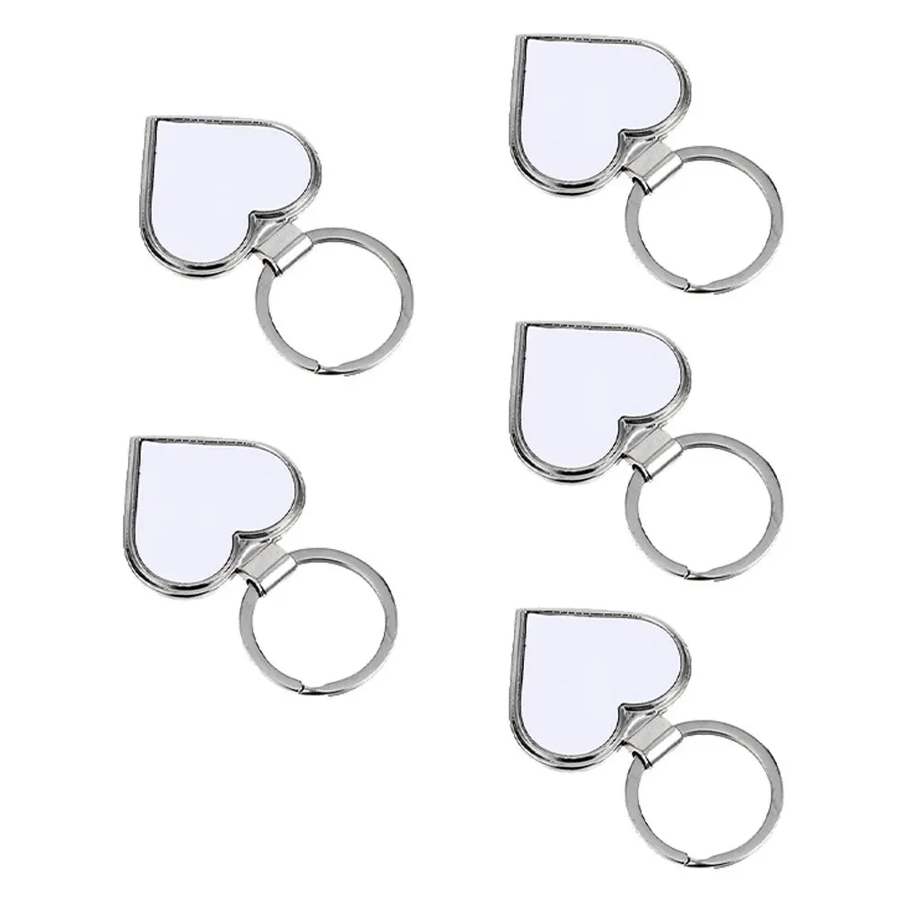5Pcs Heart-Shaped DIY Blank Keychain Sublimation Heat Transfer Metal Key Ring for Personalized Gifts Family Friends Creative
5Pcs Heart-Shaped DIY Blank Keychain Sublimation Heat Transfer Metal Key Ring for Personalized Gifts Family Friends Creative