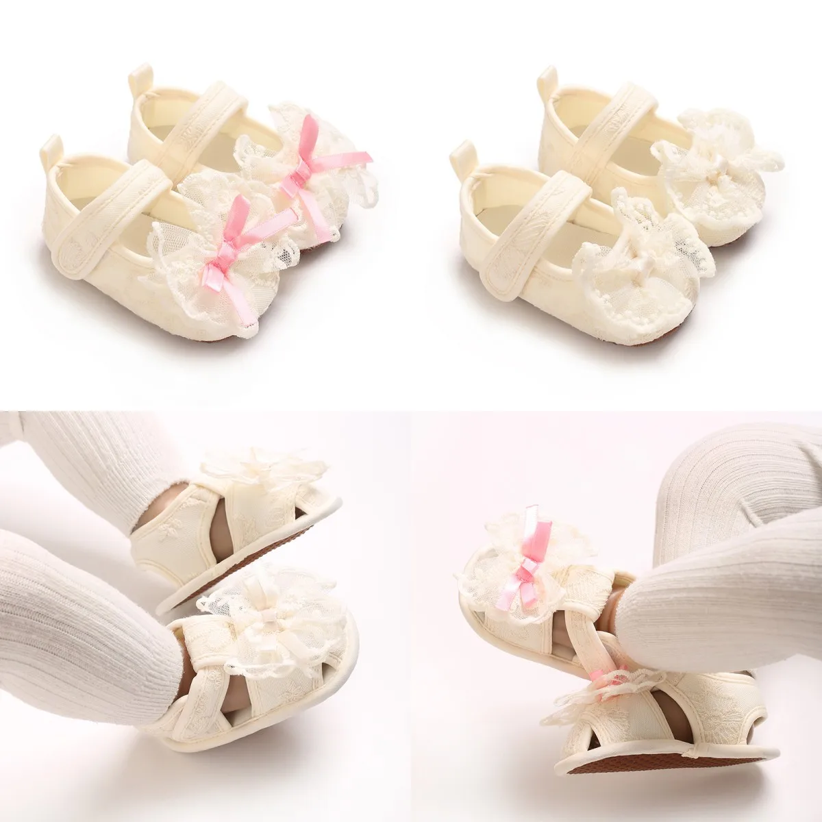 Lace Bow Fashion Sweet Princess Shoes Casual Walking Cotton is Soft Comfortable First Step Baby 0-18 Months
Lace Bow Fashion Sweet Princess Shoes Casual Walking Cotton is Soft Comfortable First Step Baby 0-18 Months