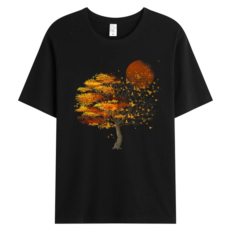 100% Cotton Full Moon Flock Of Birds Tree Classic T Shirt Man Nature Forest Print Clothing Popular Sale Mens Graphic T-Shirt
100% Cotton Full Moon Flock Of Birds Tree Classic T Shirt Man Nature Forest Print Clothing Popular Sale Mens Graphic T-Shirt