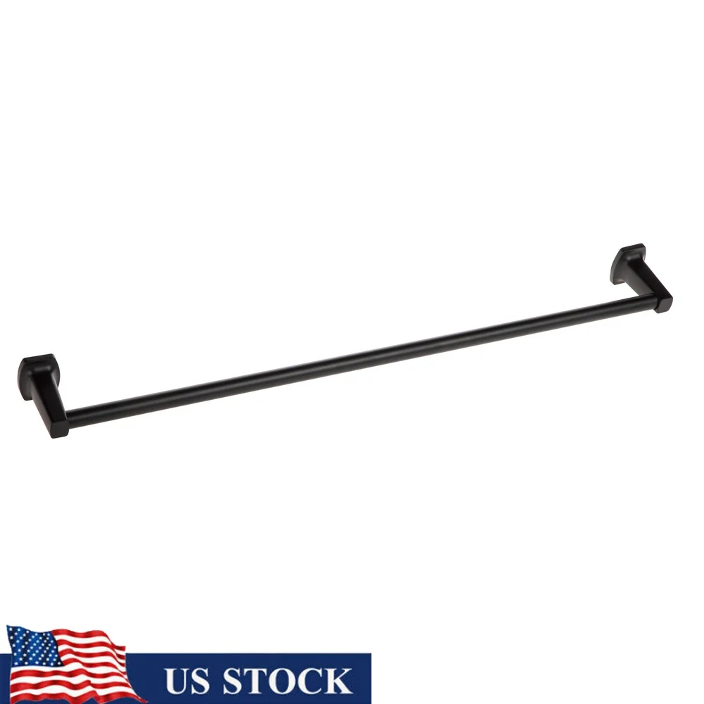 24 Inch Wall Mount Towel Bar Square Style Steel Holder Easy Install Rust Resistant Mounting Hardware Included
24 Inch Wall Mount Towel Bar Square Style Steel Holder Easy Install Rust Resistant Mounting Hardware Included