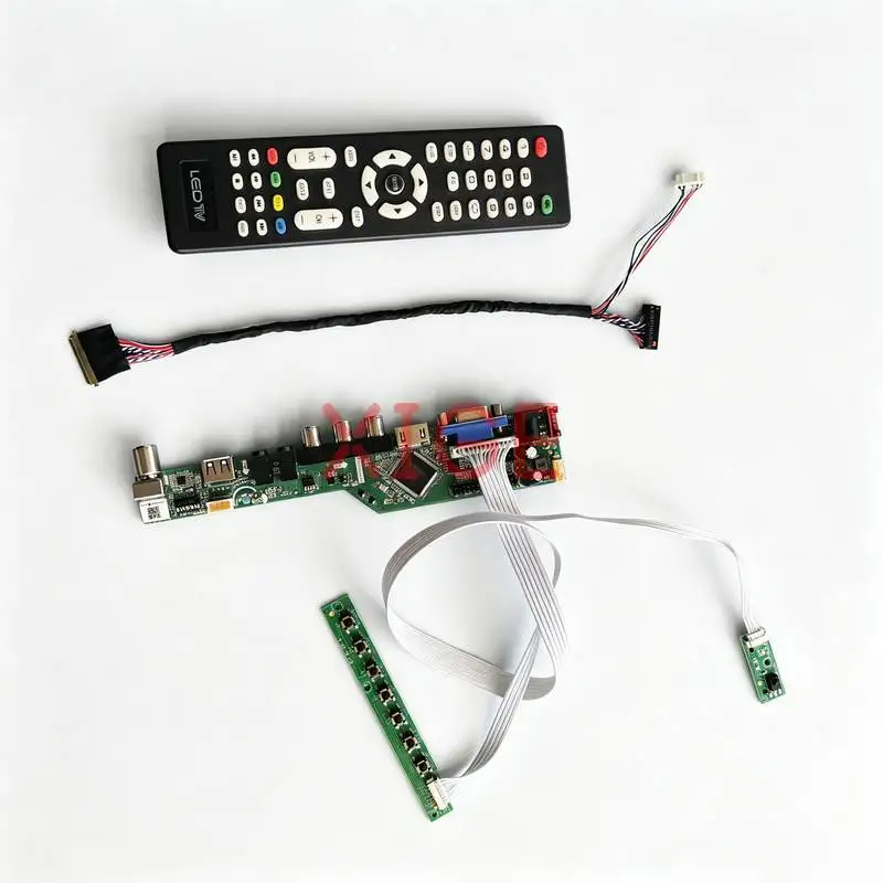 Controller Board Fit HSD140PHW1 HB140WX1 HT140WXB CLAA140WB HDMI+VGA+AV+USB 1366x768 40-Pin LVDS Laptop Display 1366*768 DIY Kit
Controller Board Fit HSD140PHW1 HB140WX1 HT140WXB CLAA140WB HDMI+VGA+AV+USB 1366x768 40-Pin LVDS Laptop Display 1366*768 DIY Kit