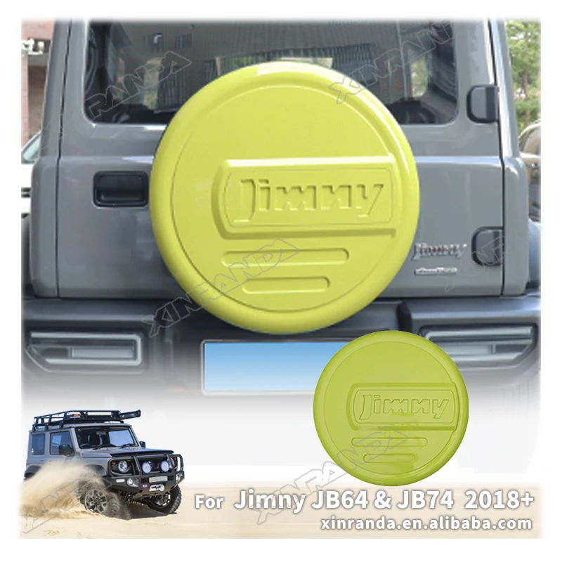 Good Price Offroad ABS Yellow Spare Wheel Tyre Cover Spare Tire Cover For Suzuki Jimny Accessories JB64 JB74 2018
Good Price Offroad ABS Yellow Spare Wheel Tyre Cover Spare Tire Cover For Suzuki Jimny Accessories JB64 JB74 2018