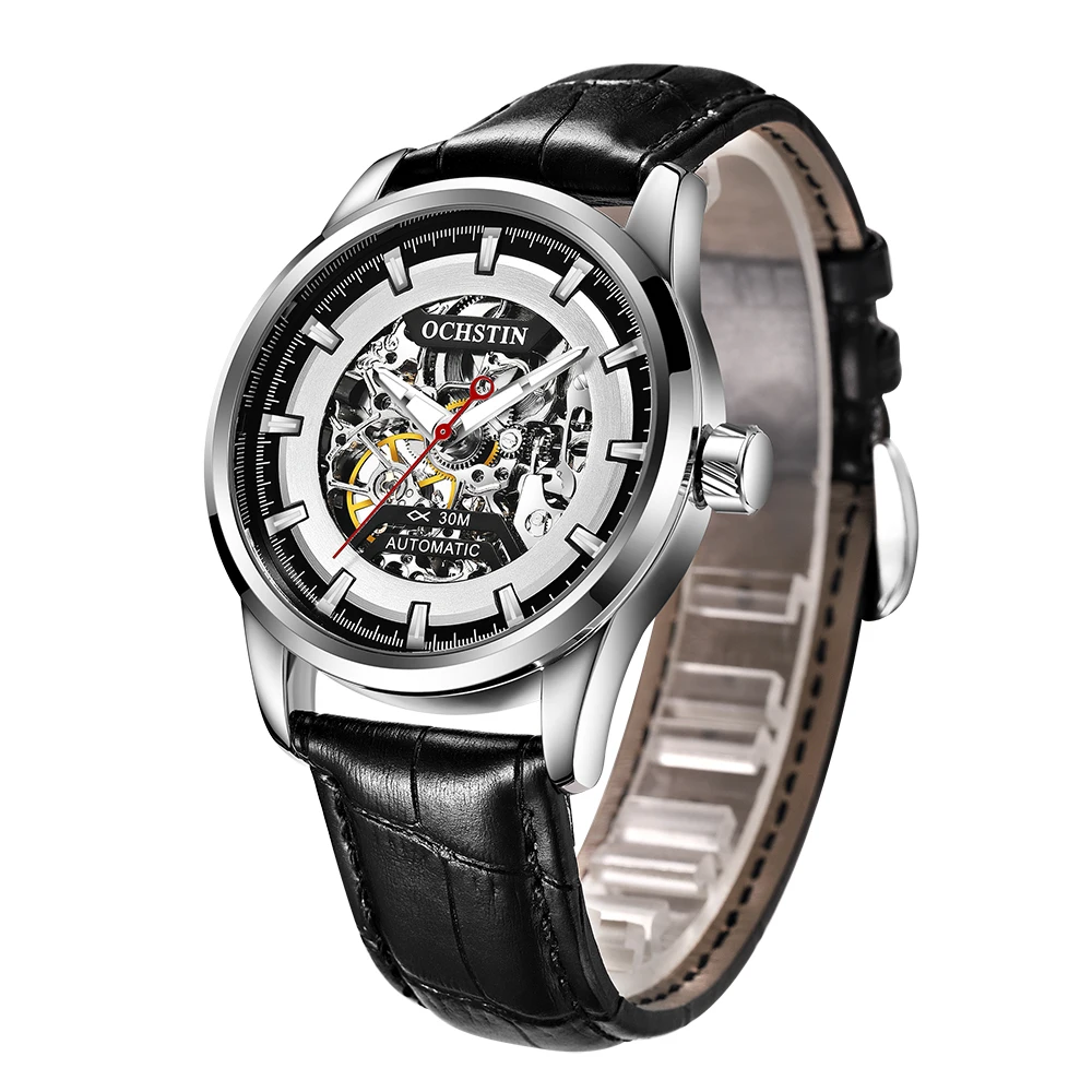 Мужские часы OCHSTIN 2026: автоматические, механические, модные, повседневные, с люминесцентным скелетонизированным циферблатом, открытым механизмом, кожаным ремешком, подарок для мужчин
Мужские часы OCHSTIN 2026: автоматические, механические, модные, повседневные, с люминесцентным скелетонизированным циферблатом, открытым механизмом, кожаным ремешком, подарок для мужчин