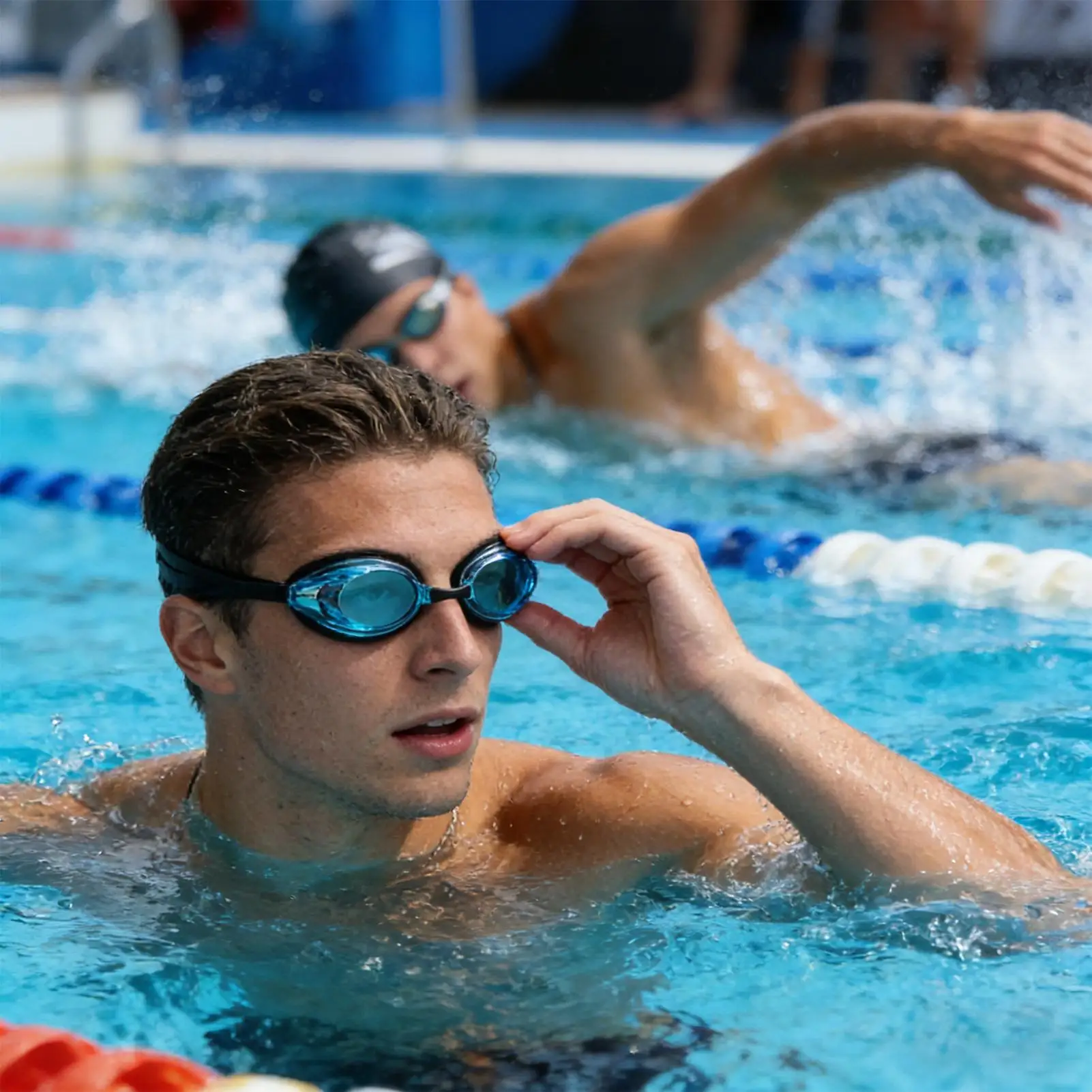waterproof racing professional high-definition swimming goggles Adjustable Straps UV Protection training swimming equipment
waterproof racing professional high-definition swimming goggles Adjustable Straps UV Protection training swimming equipment