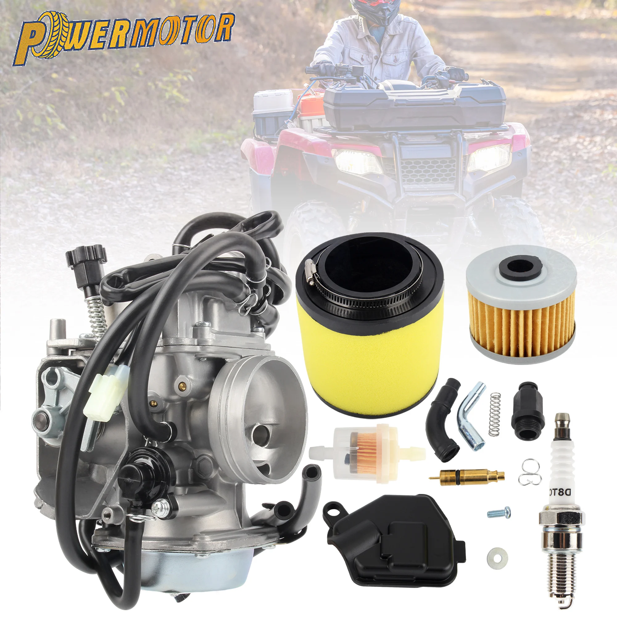 Motorcycle Carburetor Kit For Honda Rancher 350 2000-2006 TRX350TM TRX350TE TRX350ES TRX350FE TRX300 ATV Quad Replacement Parts
Motorcycle Carburetor Kit For Honda Rancher 350 2000-2006 TRX350TM TRX350TE TRX350ES TRX350FE TRX300 ATV Quad Replacement Parts