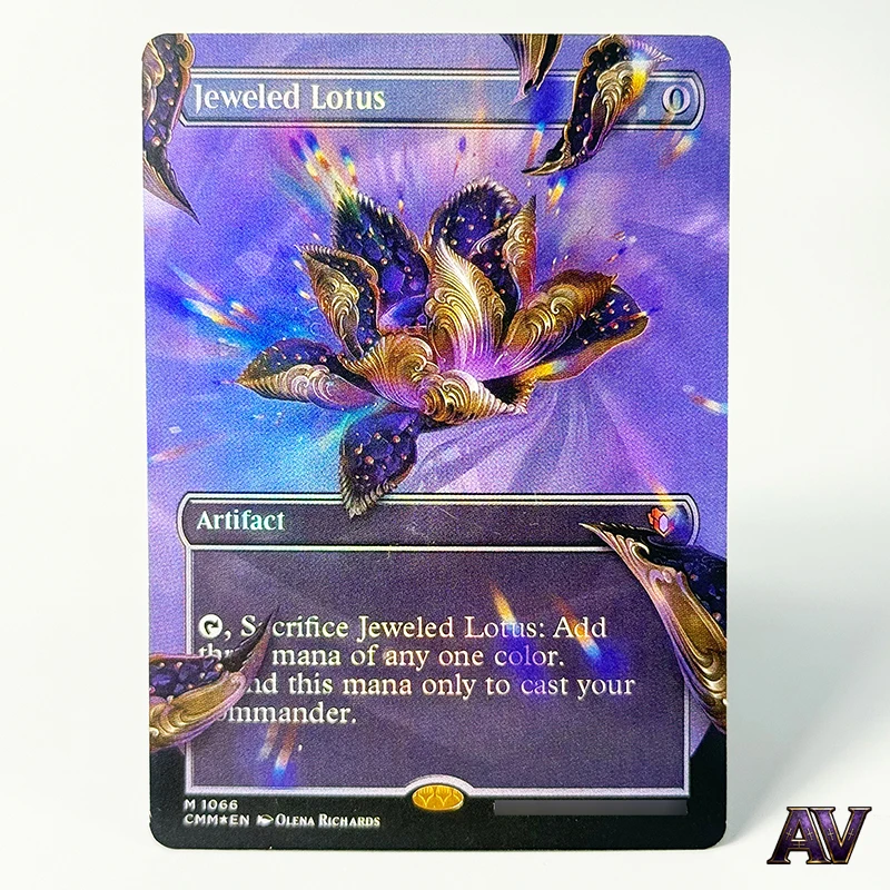 Foil Card No. 1066 Artifact Jeweled Borderless Masters Instant Magical Proxy Cards Hobby Collectibles Collection Card
Foil Card No. 1066 Artifact Jeweled Borderless Masters Instant Magical Proxy Cards Hobby Collectibles Collection Card