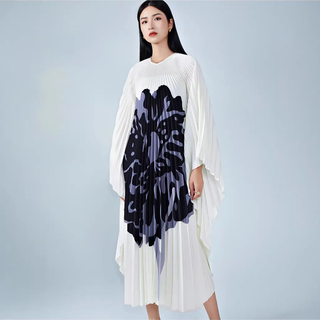 Уникальное платье с геометрическим принтом для женщин, свободного кроя, больших размеров, с асимметричным дизайном, элегантное, плиссированное, длинная юбка
Уникальное платье с геометрическим принтом для женщин, свободного кроя, больших размеров, с асимметричным дизайном, элегантное, плиссированное, длинная юбка