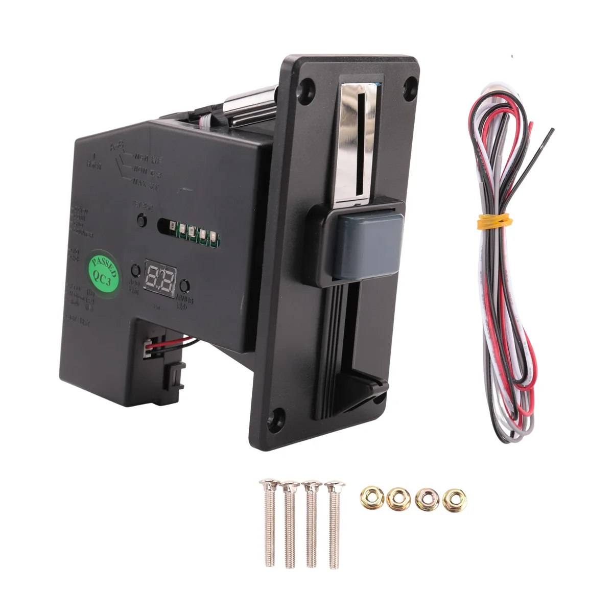 Multi Coin Acceptor Coin Pusher Memory for Vending Machine Arcade Game Ticket Exchange-ABJQ
Multi Coin Acceptor Coin Pusher Memory for Vending Machine Arcade Game Ticket Exchange-ABJQ