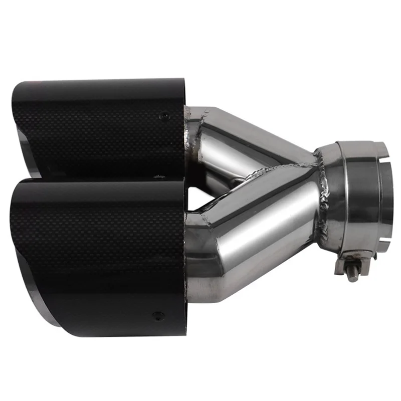 Reliable-Stainless Steel Y-Tip Double Outlet Exhaust Pipe For Universal Car Modifications
Reliable-Stainless Steel Y-Tip Double Outlet Exhaust Pipe For Universal Car Modifications