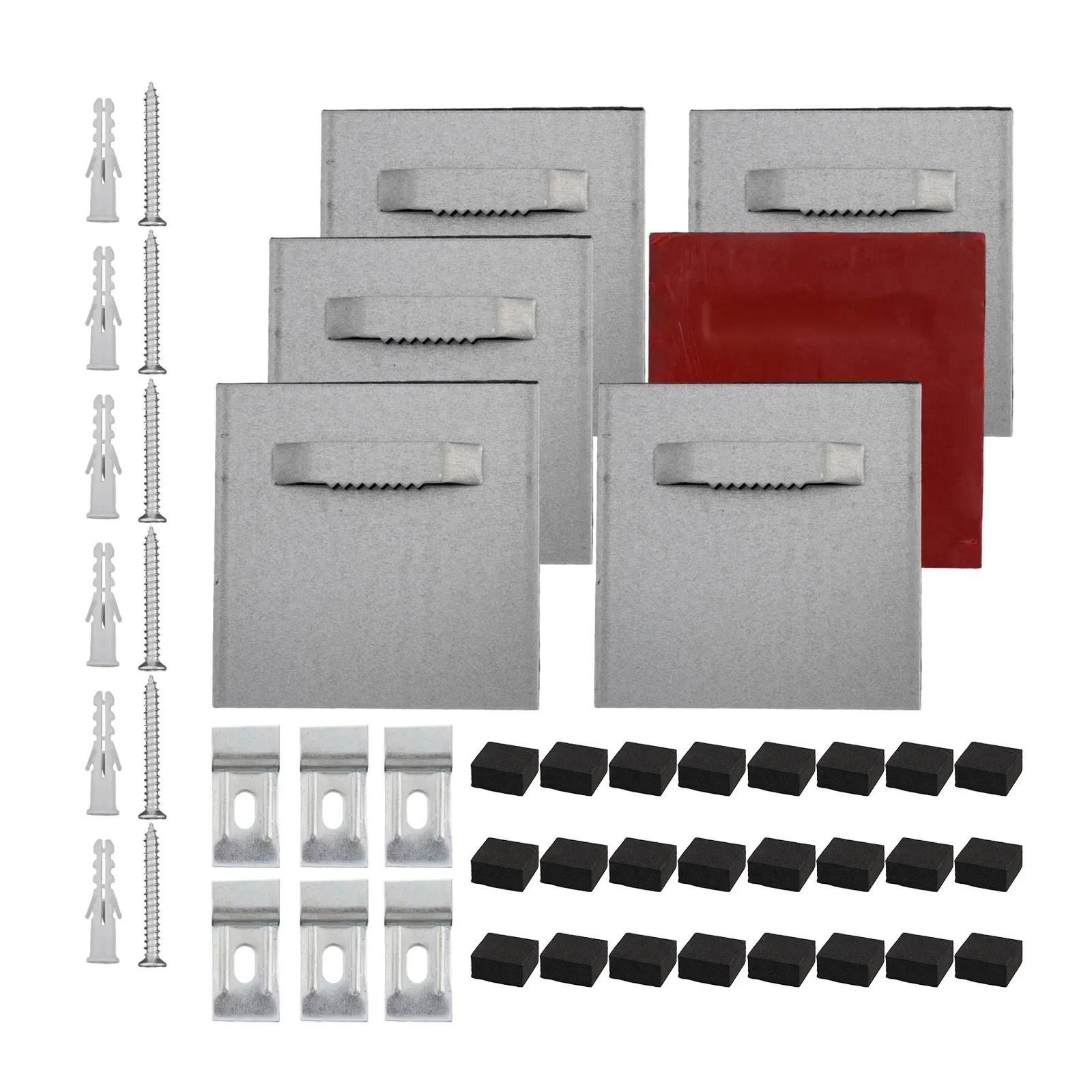 6 Pack Hanger Hangers Adhesive Picture Hanging Plate Kit For Photo Frame Holder Clock Mirror Picture Wall Hanger
6 Pack Hanger Hangers Adhesive Picture Hanging Plate Kit For Photo Frame Holder Clock Mirror Picture Wall Hanger