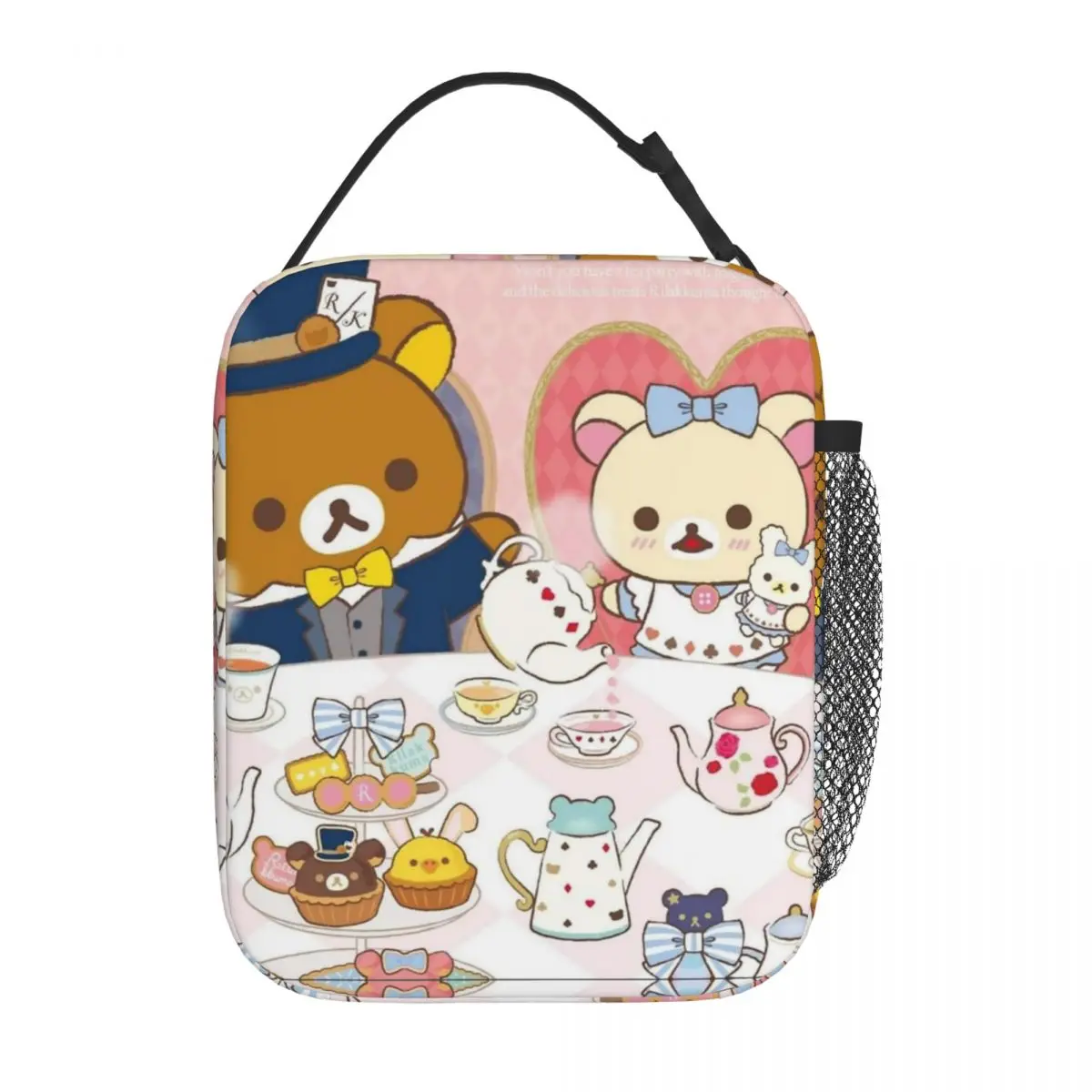 Многоразовая многофункциональная модная сумка Rilakkuma Korilakkuma, изолированная сумка для обеда, портативный контейнер для обеда, сумка-холодильник
Многоразовая многофункциональная модная сумка Rilakkuma Korilakkuma, изолированная сумка для обеда, портативный контейнер для обеда, сумка-холодильник