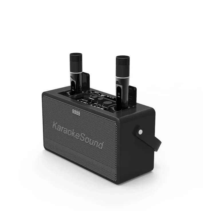 W450S Portable karaoke speaker with Bluetooth function, can be plugged into a USB TF card, and has audio input and output ports
W450S Portable karaoke speaker with Bluetooth function, can be plugged into a USB TF card, and has audio input and output ports