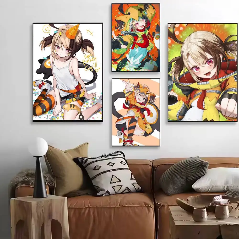 Gigi M-Murin H-ololive Poster Versatile HD Waterproof Wall Art Self-Adhesive Decor for Any Space Ideal Gift
Gigi M-Murin H-ololive Poster Versatile HD Waterproof Wall Art Self-Adhesive Decor for Any Space Ideal Gift