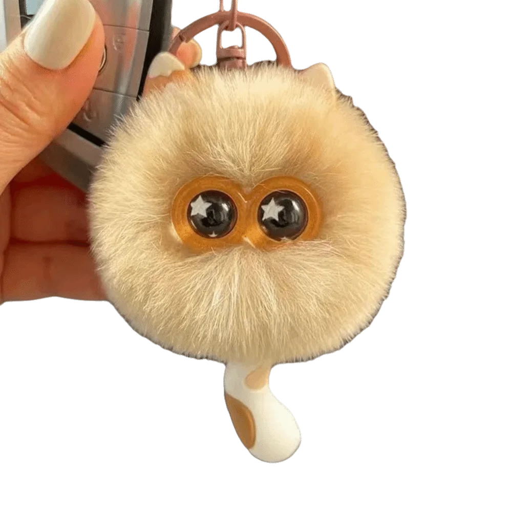 Cute Cartoon Plush Pendant Imitation Rex Rabbit Fur Creative Couples Keychain Bag Accessories Cute Kitten Kawaii Trendy
Cute Cartoon Plush Pendant Imitation Rex Rabbit Fur Creative Couples Keychain Bag Accessories Cute Kitten Kawaii Trendy