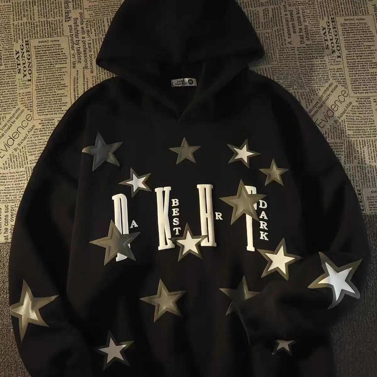 American Vintage Fashion Brand Multiple Stars Sweater Coat Men's Autumn/Winter Lazy Oversize Hoodie Casual Top sweatshirt y2k
American Vintage Fashion Brand Multiple Stars Sweater Coat Men's Autumn/Winter Lazy Oversize Hoodie Casual Top sweatshirt y2k