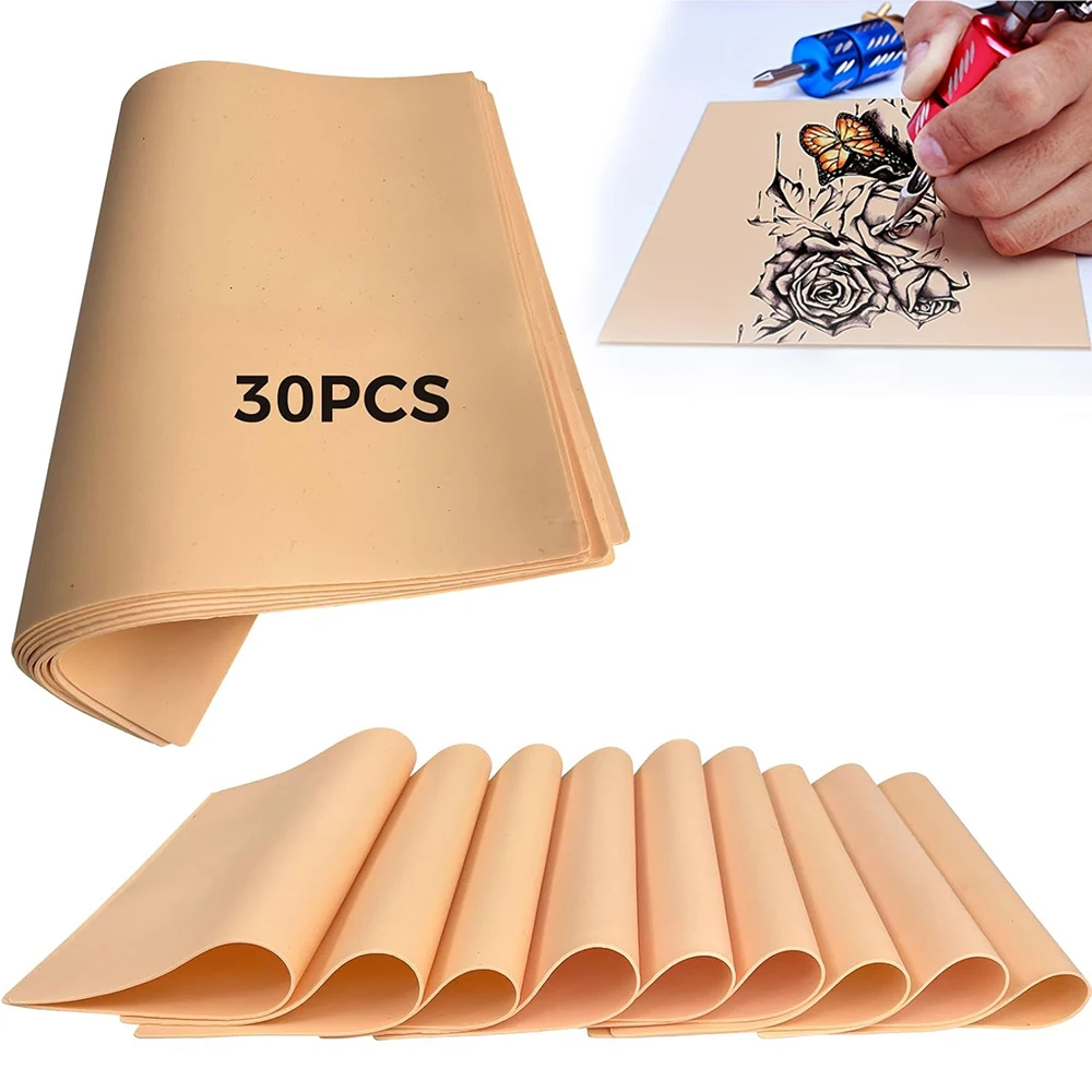 30 Pack Fake Skin for Tattoo Practice 1MM Double Sided Reusable Realistic Tattoo Practice Skin for Beginners and Tattoos Artists
30 Pack Fake Skin for Tattoo Practice 1MM Double Sided Reusable Realistic Tattoo Practice Skin for Beginners and Tattoos Artists