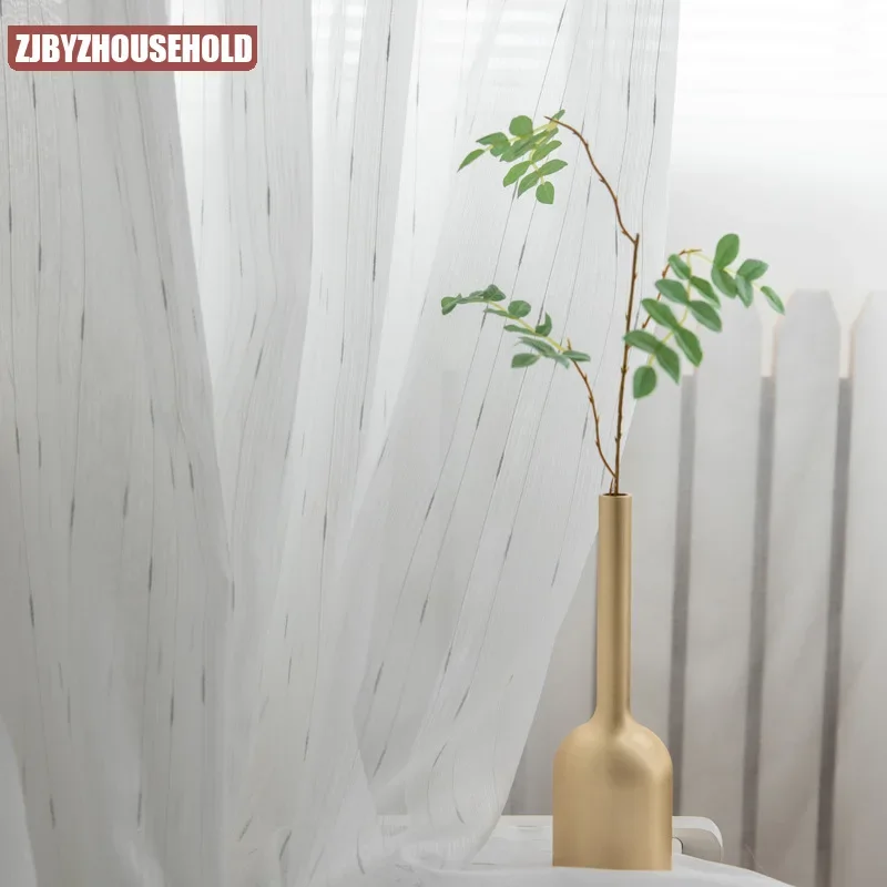 Modern Minimalist Jacquard Curtains White Curtains Bedroom Living Room Curtains Custom 
Modern Minimalist Jacquard Curtains White Curtains Bedroom Living Room Curtains Custom