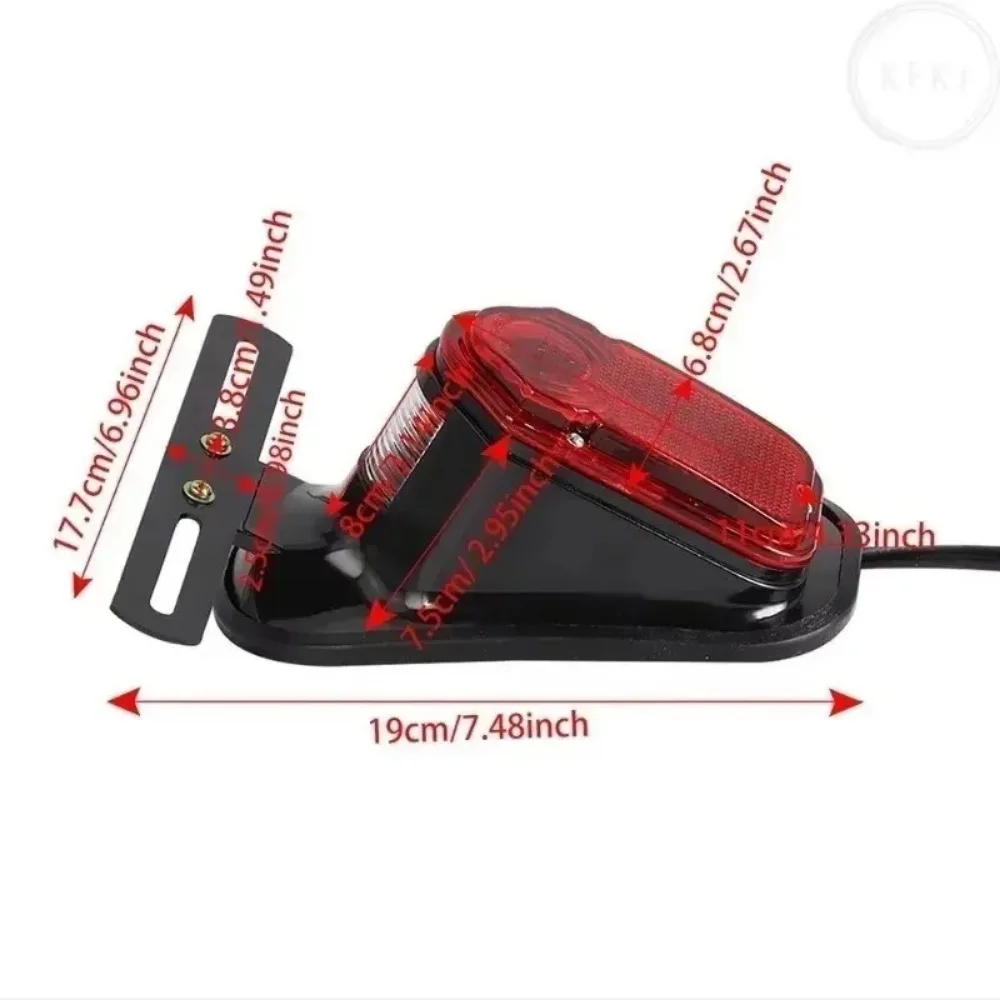 For License Plate Brake Lamp Taillights Rear Tail Light Tombstone New Custom Chopper Touring
For License Plate Brake Lamp Taillights Rear Tail Light Tombstone New Custom Chopper Touring