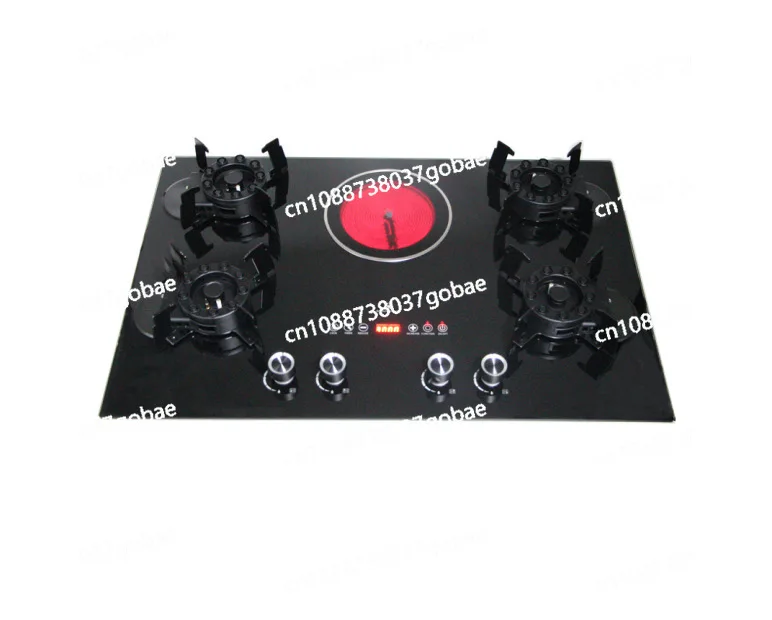 Household 5-head fire flip cover magic dish stove + electric ceramic stove/glass panel embedded liquefied gas stove
Household 5-head fire flip cover magic dish stove + electric ceramic stove/glass panel embedded liquefied gas stove