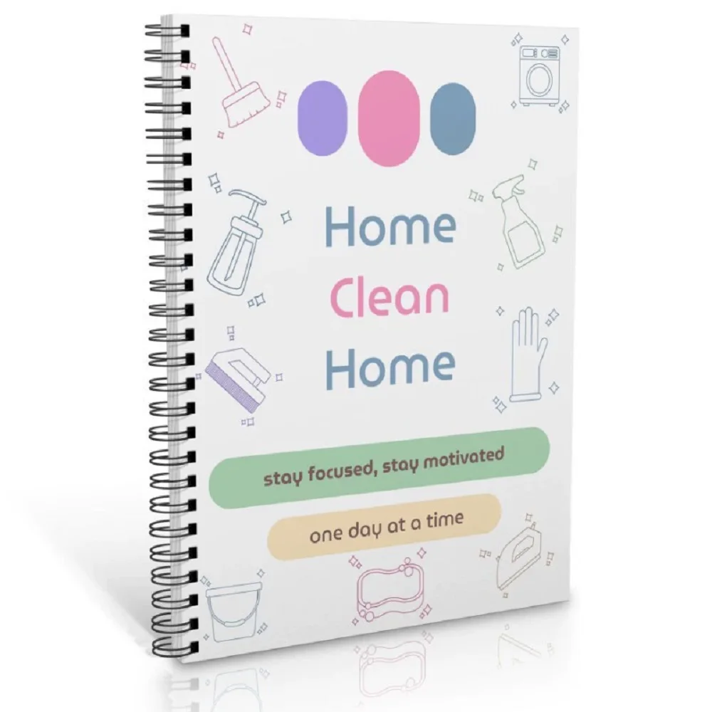 Home Clean Home Book: Adult Weekly Task Organizer with Chore Chart Daily Cleaning Planner for Household Management
Home Clean Home Book: Adult Weekly Task Organizer with Chore Chart Daily Cleaning Planner for Household Management