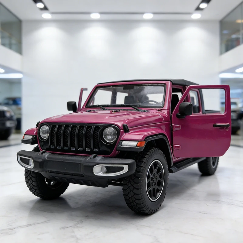 1:27 Gladiator Rubicon 2021 Alloy Car Diecasts & Toy Vehicles Car Model Miniature Scale Model Car Toy For Children
1:27 Gladiator Rubicon 2021 Alloy Car Diecasts & Toy Vehicles Car Model Miniature Scale Model Car Toy For Children