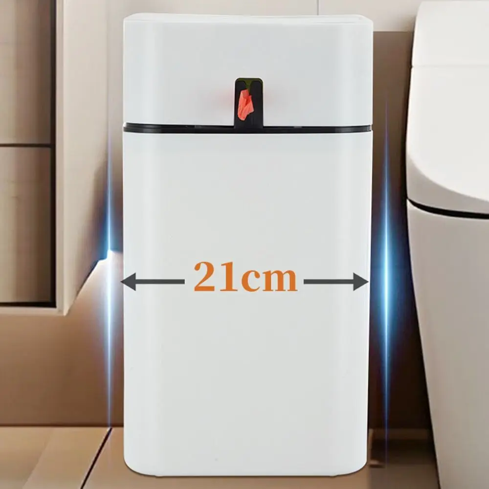 18L Motion Sensor Trash Can Automatic Induction Waterproof Smart Garbage Bin Anti-odor with Lid Touchless Trash Can
18L Motion Sensor Trash Can Automatic Induction Waterproof Smart Garbage Bin Anti-odor with Lid Touchless Trash Can