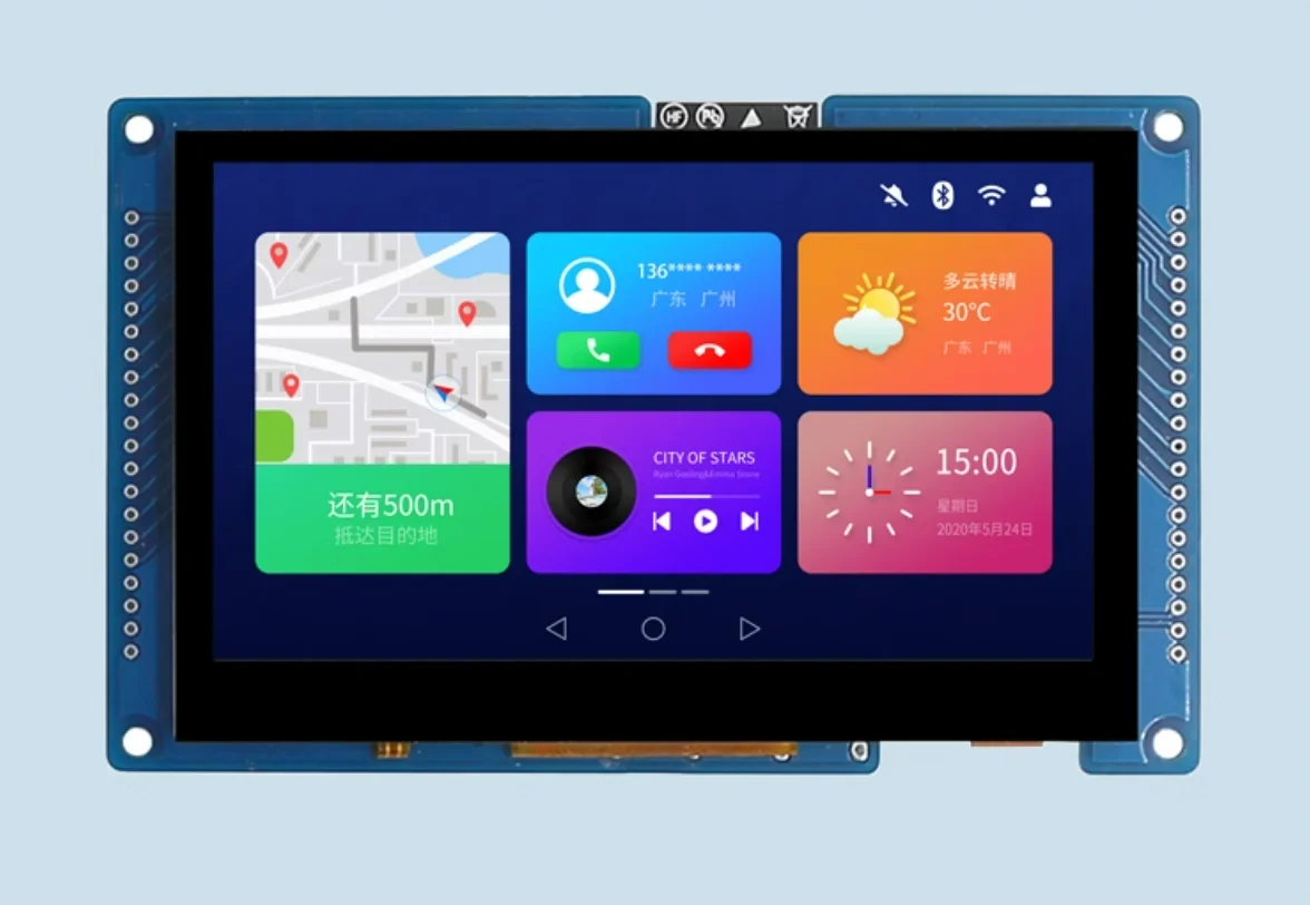 ESP32-S3 Smart Display Development Board with 4.3-inch 800x480 IPS Touch Screen, WiFi Bluetooth, LVGL Support
ESP32-S3 Smart Display Development Board with 4.3-inch 800x480 IPS Touch Screen, WiFi Bluetooth, LVGL Support