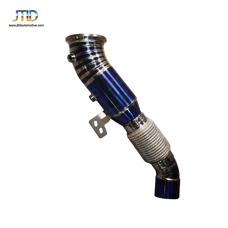 JTLD Factory Hot Sell High Performance Titanium Exhaust Down Pipe for BMW B58 Engine Exhaust Downpipe
JTLD Factory Hot Sell High Performance Titanium Exhaust Down Pipe for BMW B58 Engine Exhaust Downpipe
