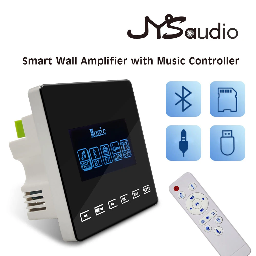 Mini Wall Amplifier Bluetooth Stereo Amp Home Theater Sound System 2 Channels 15W Powerful Touch Key Music Panel Support USB/Fm
Mini Wall Amplifier Bluetooth Stereo Amp Home Theater Sound System 2 Channels 15W Powerful Touch Key Music Panel Support USB/Fm