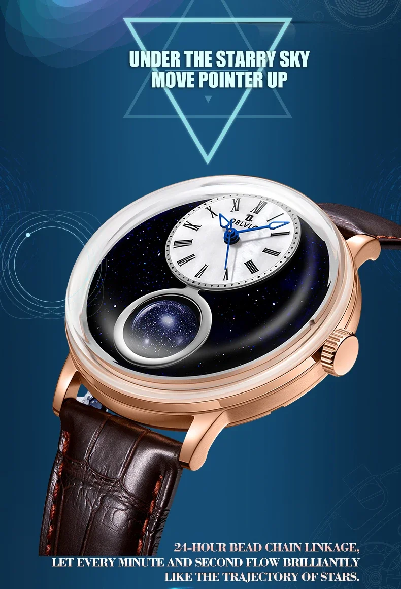 OBLVLO Мужские автоматические часы 42 мм Механические наручные часы Светящиеся 5 бар Водонепроницаемые сапфировое вращение 24 часа Шарик
OBLVLO Мужские автоматические часы 42 мм Механические наручные часы Светящиеся 5 бар Водонепроницаемые сапфировое вращение 24 часа Шарик