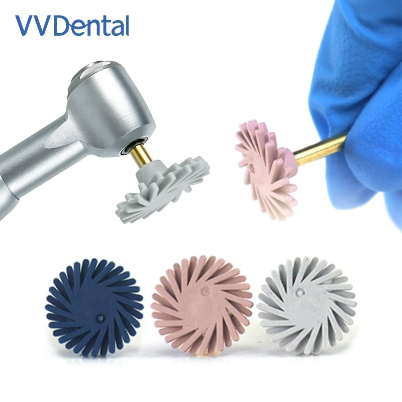 VV Dental 6pcs Rubber Polisher for Composite Resin Grinding and Polishing High Gloss Polishing Burs Dentistry Materials
VV Dental 6pcs Rubber Polisher for Composite Resin Grinding and Polishing High Gloss Polishing Burs Dentistry Materials