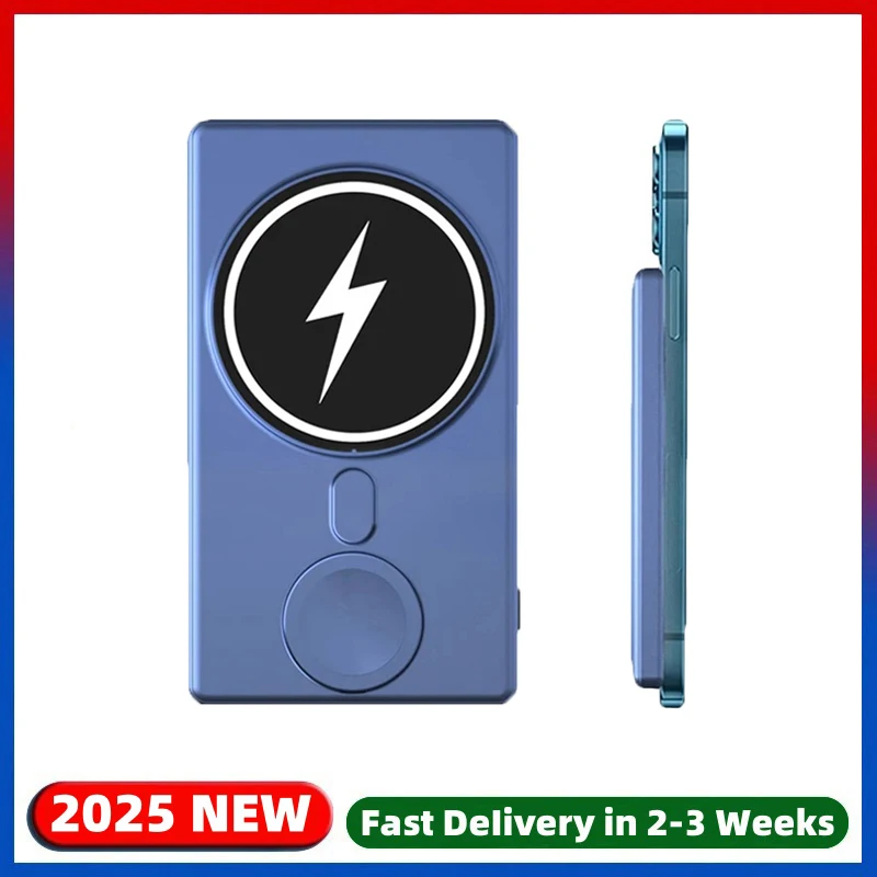 Magnetic Power Bank Wireless Charger For iPhone 16 15 14 13 12 11 Pro Max Apple Watch AirPods Powerbank External Backup Battery
Magnetic Power Bank Wireless Charger For iPhone 16 15 14 13 12 11 Pro Max Apple Watch AirPods Powerbank External Backup Battery