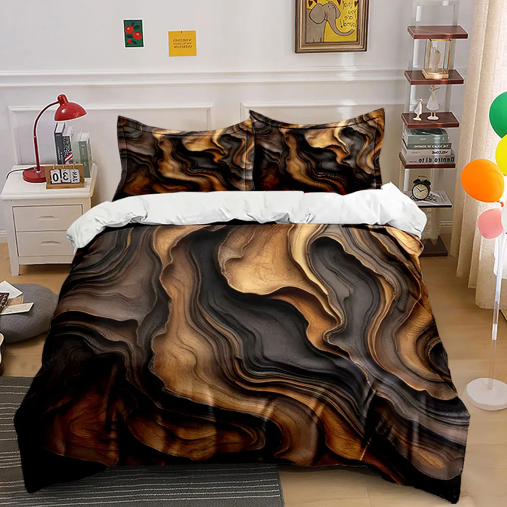 Layered wood grain texture art Pattern Duvet Cover Set Digital Print Colorful Polyester Bedding with Zipper Closur for gifts
Layered wood grain texture art Pattern Duvet Cover Set Digital Print Colorful Polyester Bedding with Zipper Closur for gifts