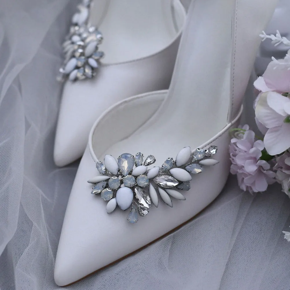 Shoe Clips Removable Rhinestone Flowers Decorations Bridal Party Wedding Shoe Buckle Charms Embellishments HX19 S
Shoe Clips Removable Rhinestone Flowers Decorations Bridal Party Wedding Shoe Buckle Charms Embellishments HX19 S