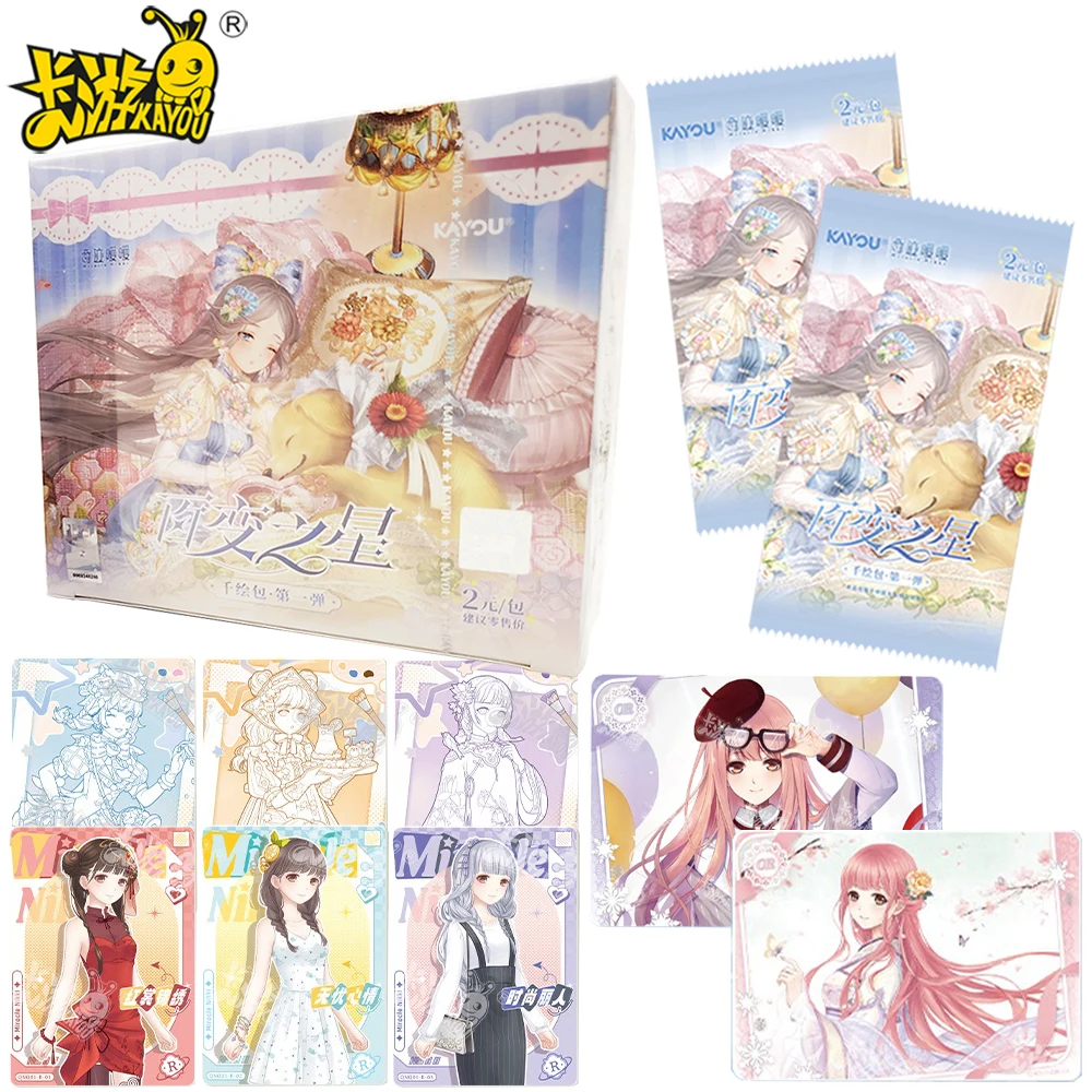 Подлинные коллекционные карты Kayou Miracle Nikki, популярные игровые персонажи Yoyo Momo, креативные карты SSR ID Style, драгоценные детские игрушки
Подлинные коллекционные карты Kayou Miracle Nikki, популярные игровые персонажи Yoyo Momo, креативные карты SSR ID Style, драгоценные детские игрушки